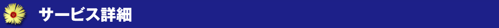 サービス詳細