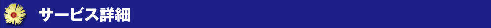 サービス詳細